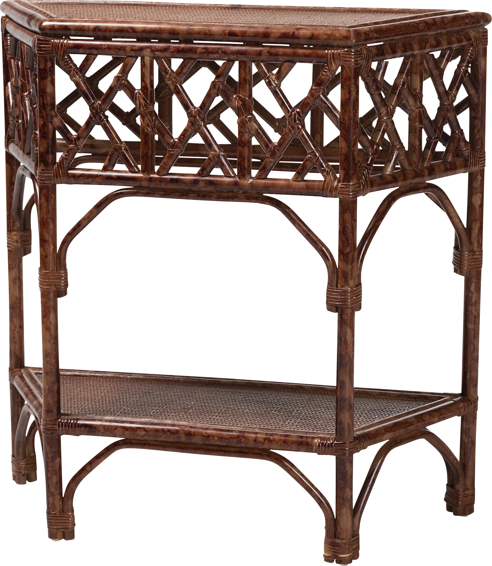 Webwayt Dark Brown Console Table - Thumbnail - Image 1