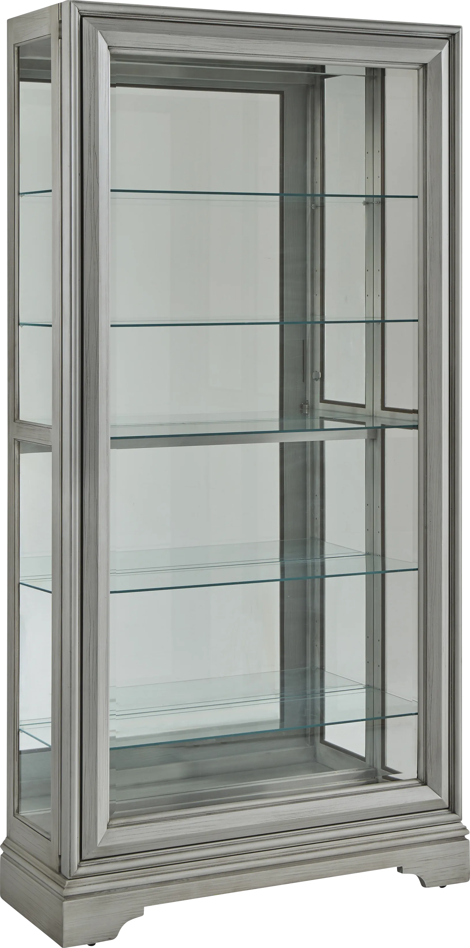 Pixypoly Gray Accent Cabinet - Image 1