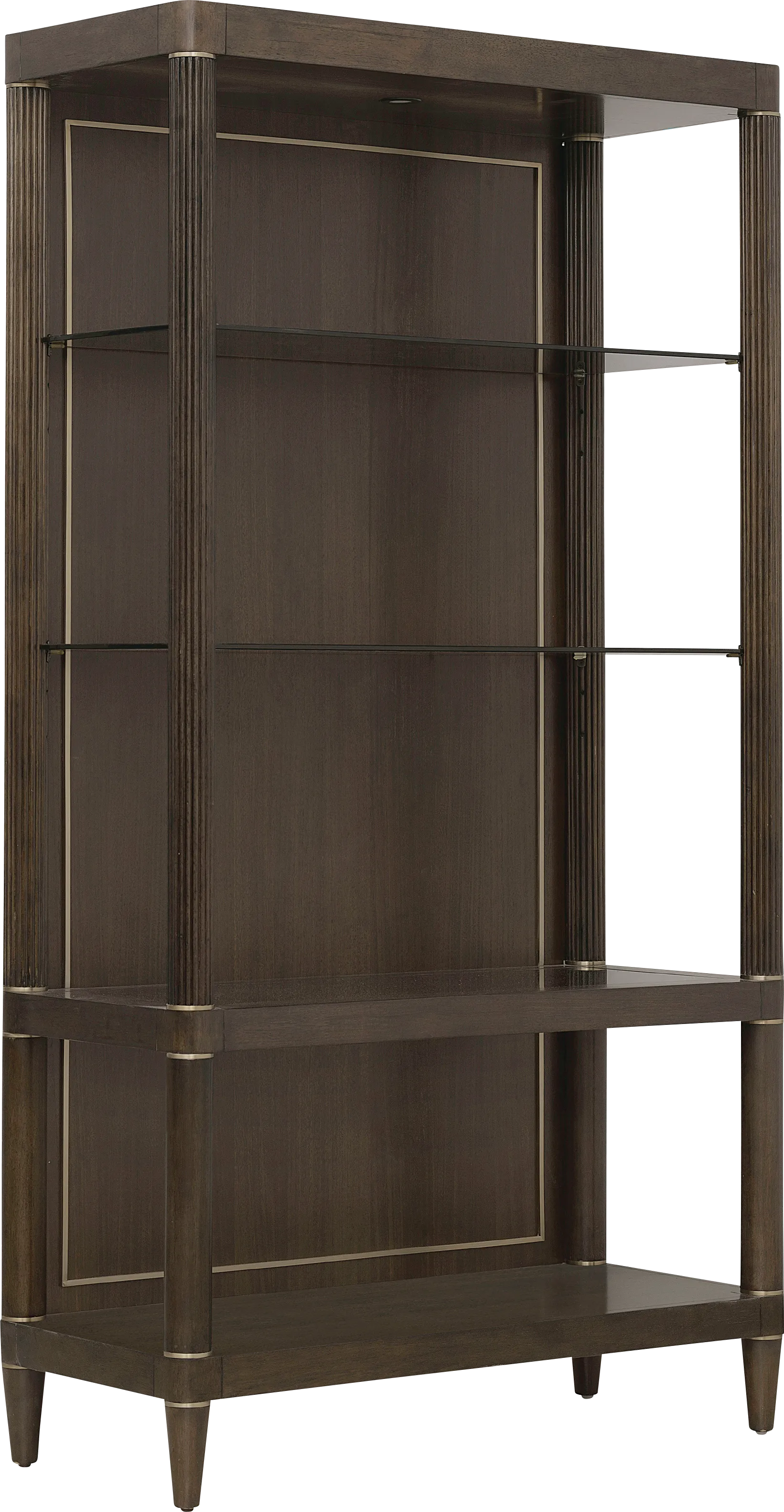 Acentube Brown Bookcase - Image 1