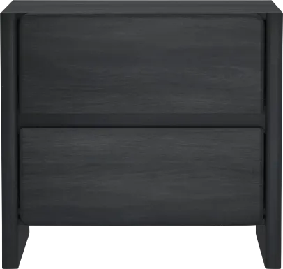 Herosunny Dark Gray Nightstand