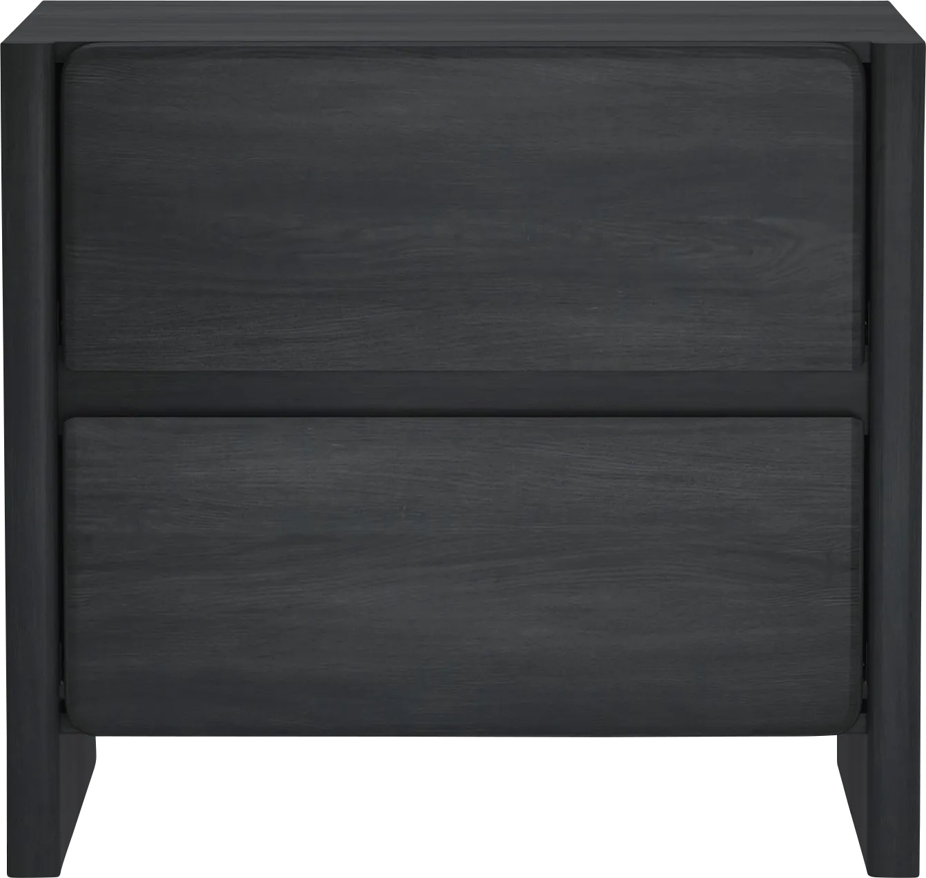 Herosunny Dark Gray Nightstand - Image 1