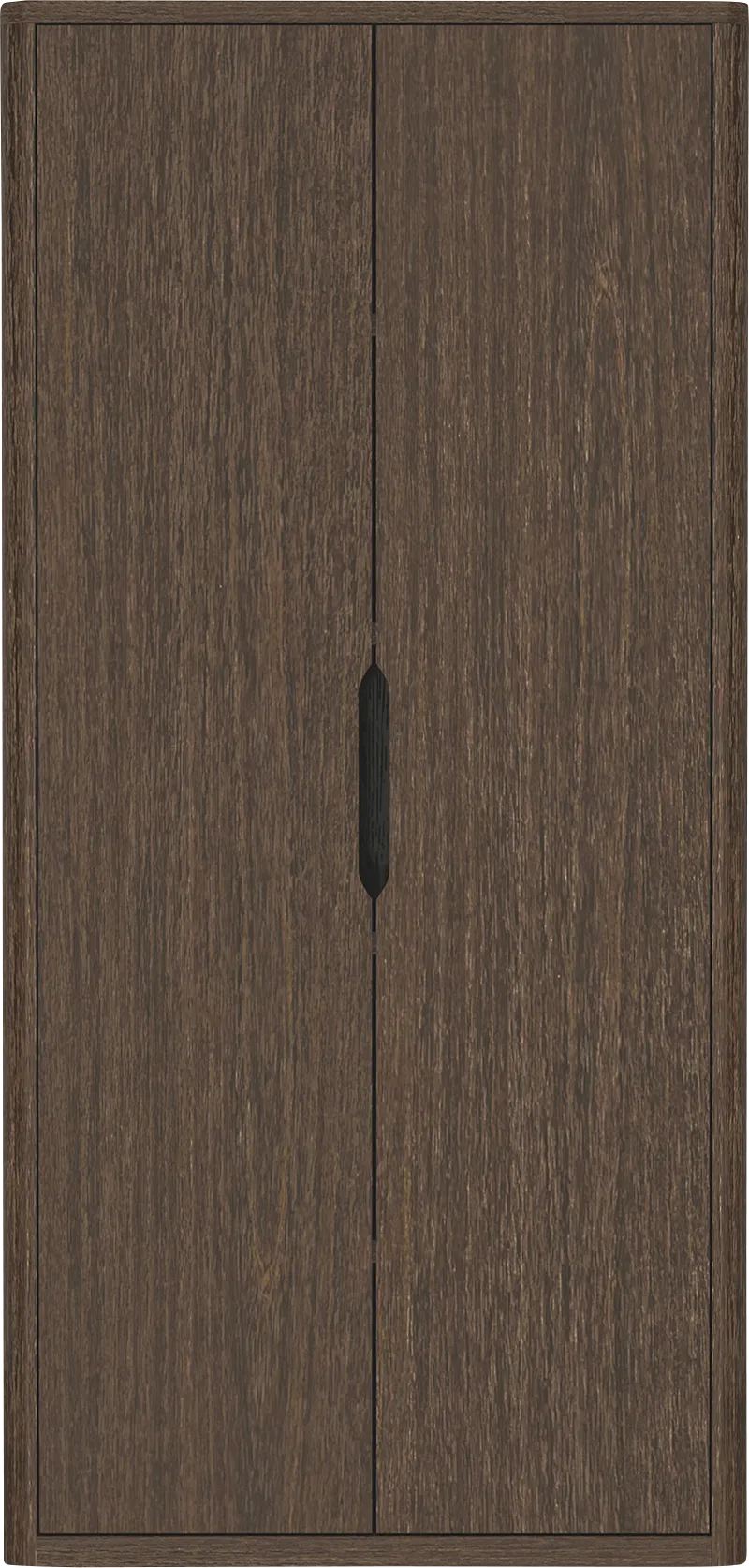Shadebooks II Brown Storage Cabinet - Image 1