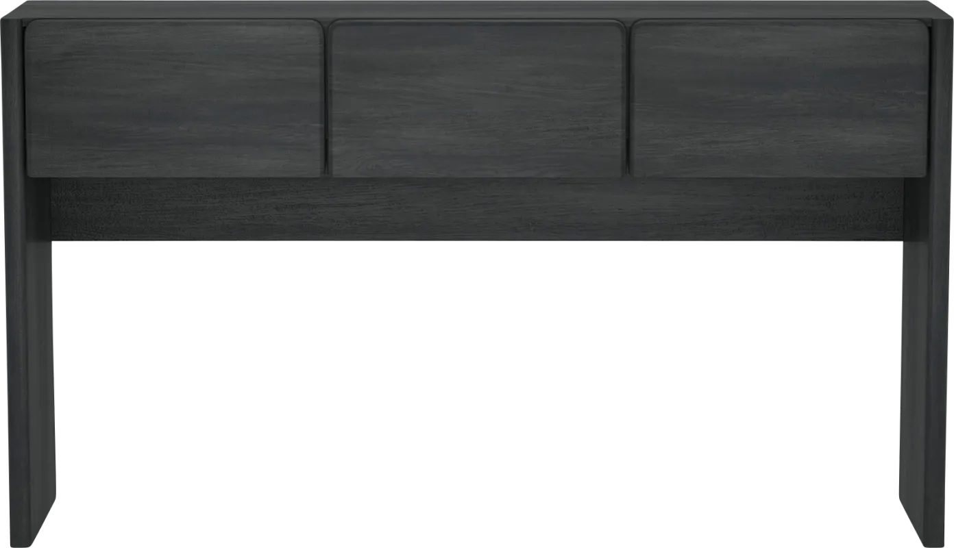 Herosunny Dark Gray Console Table