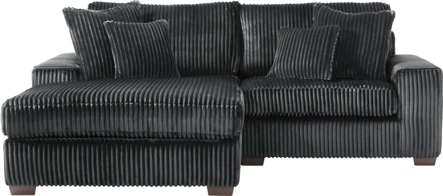 Lexford Park Black 2 Pc Sectional