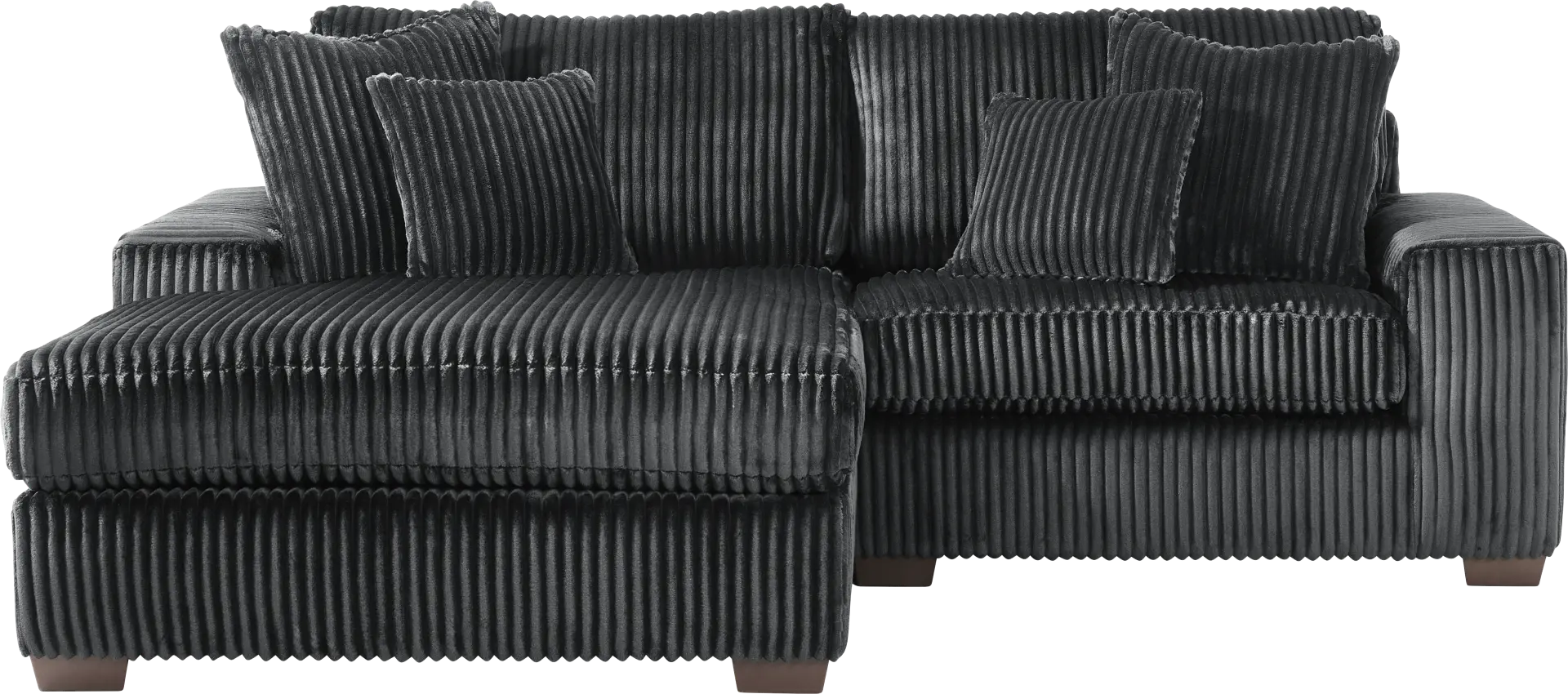 Lexford Park Black 2 Pc Sectional