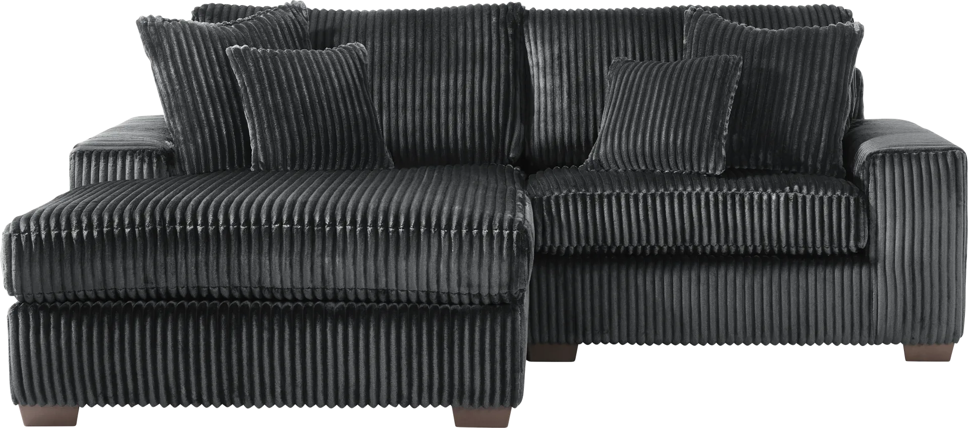 Lexford Park Black 2 Pc Sectional - Image 1