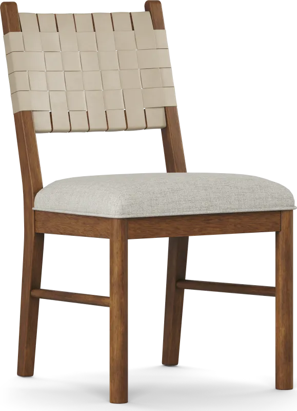 Surrey Ellis Brown Strap Back Chair