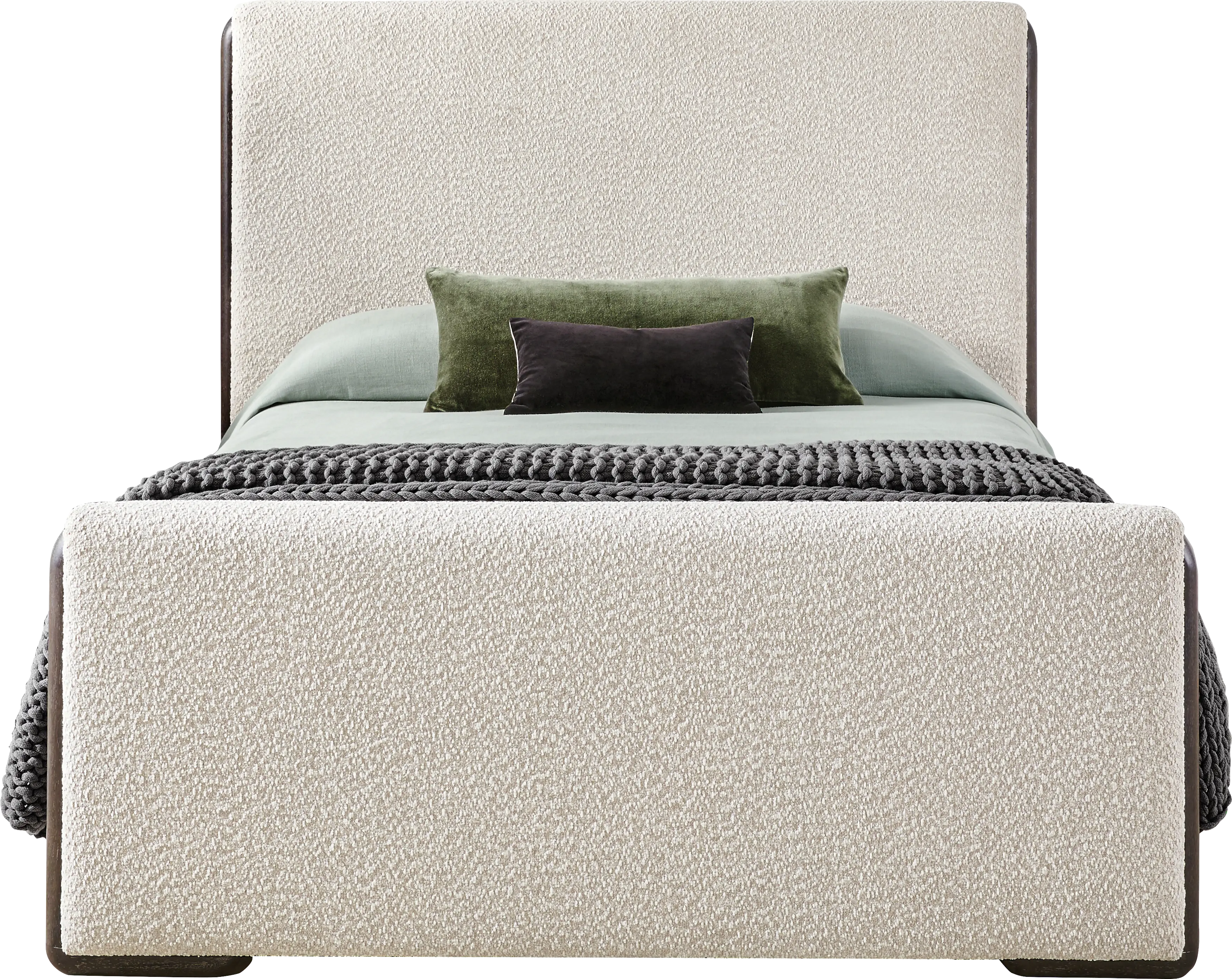Moreno Brown 5 Pc King Upholstered Bedroom - Image 2