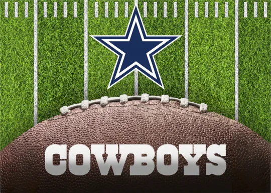 Dallas Cowboys 5' x 7' Machine Washable Rug