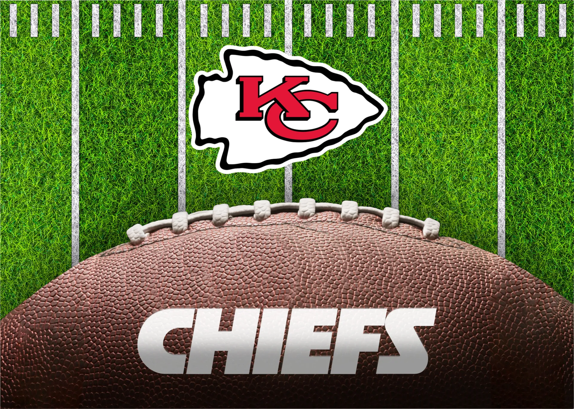 Kansas City Chiefs 5' x 7' Machine Washable Rug - Image 1