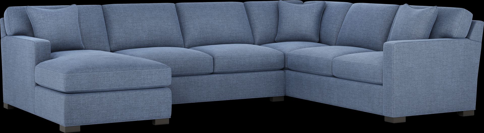 Harmonie Sapphire 3 Pc Sectional - Image 1