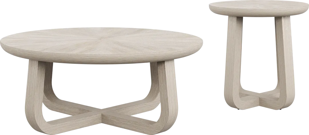 Canyon Light Gray 2 Pc Occasional Table Set