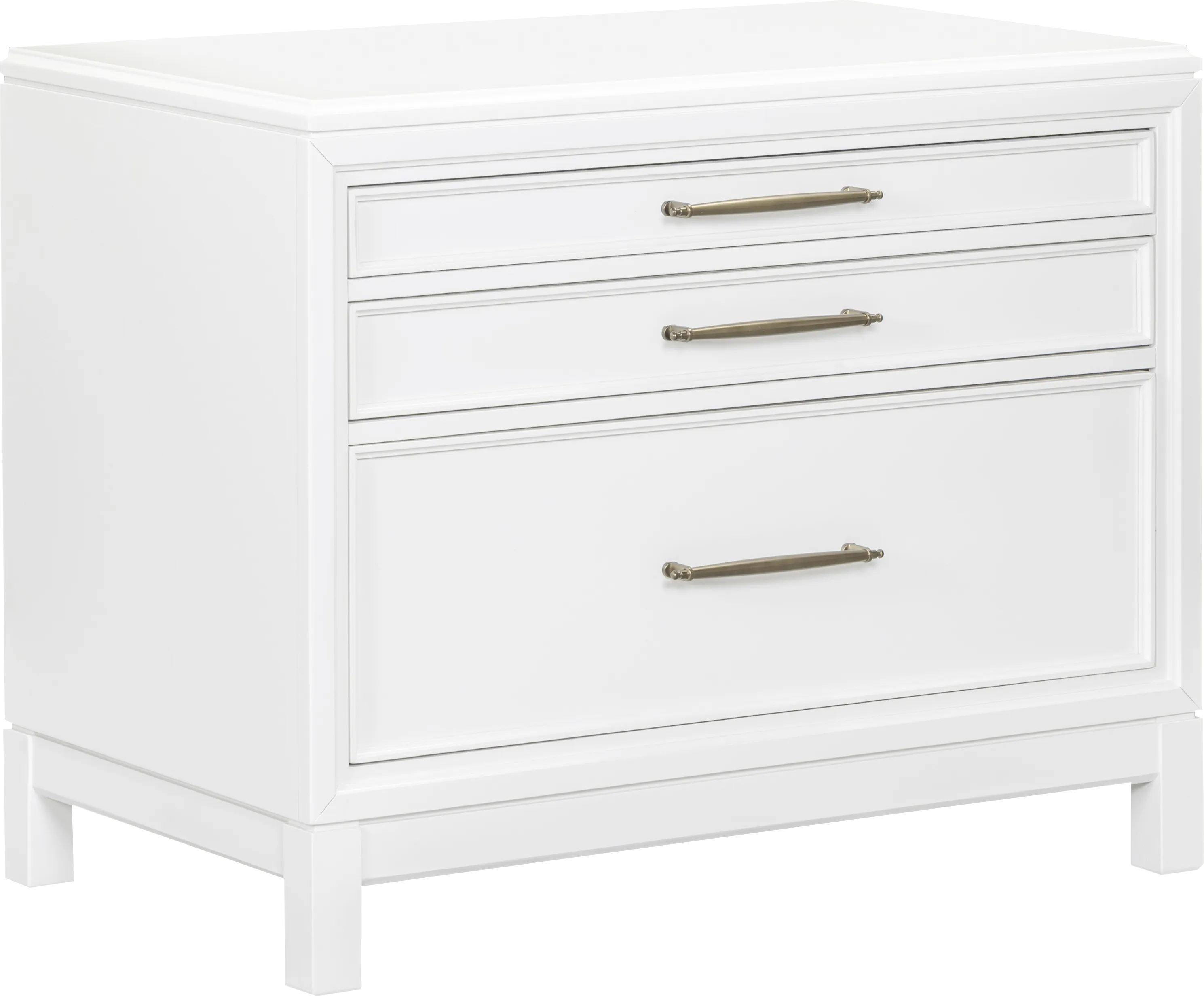Albion White File Cabinet - Thumbnail - Image 1