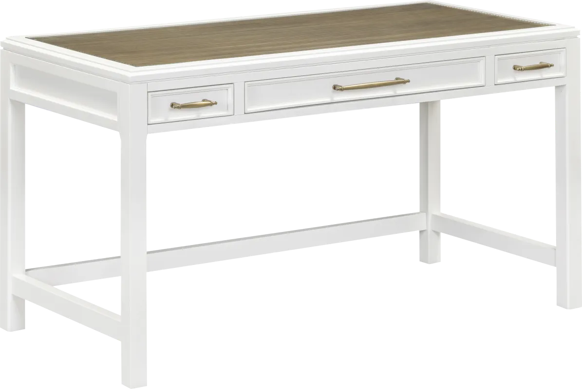 Albion White Writing Desk
