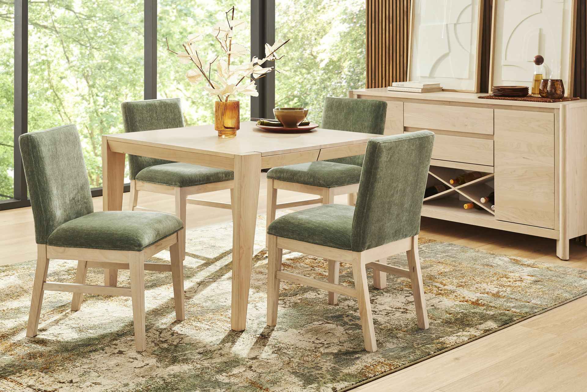 Julian Green Upholstered Side Chair - Image 2