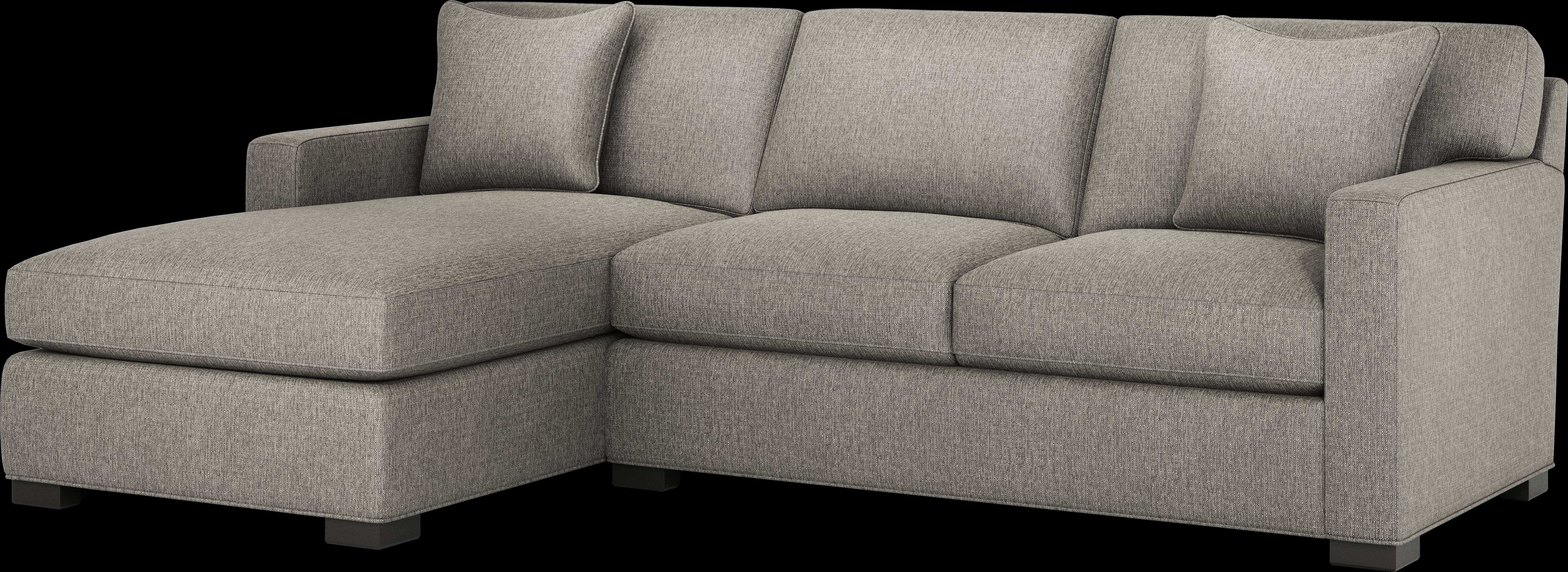 Harmonie Gray 2 Pc Sectional - Thumbnail - Image 1