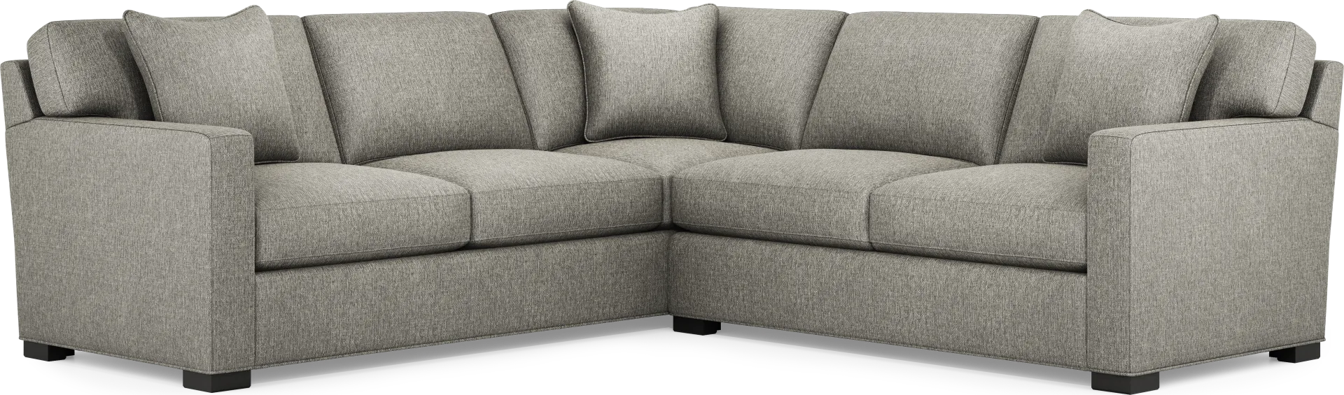 Harmonie Gray 2 Pc Sectional - Image 1