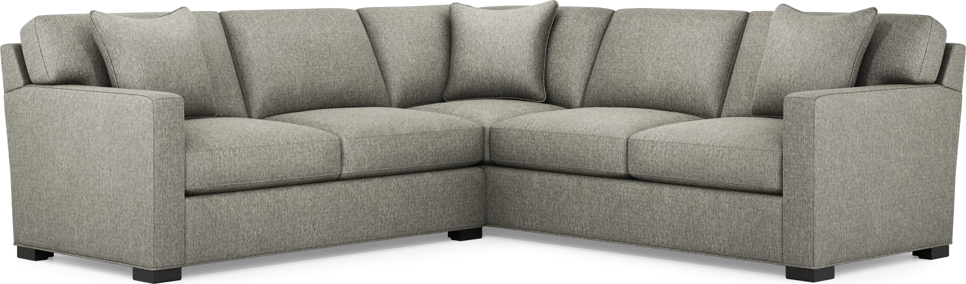 Harmonie Gray 2 Pc Sectional - Image 1