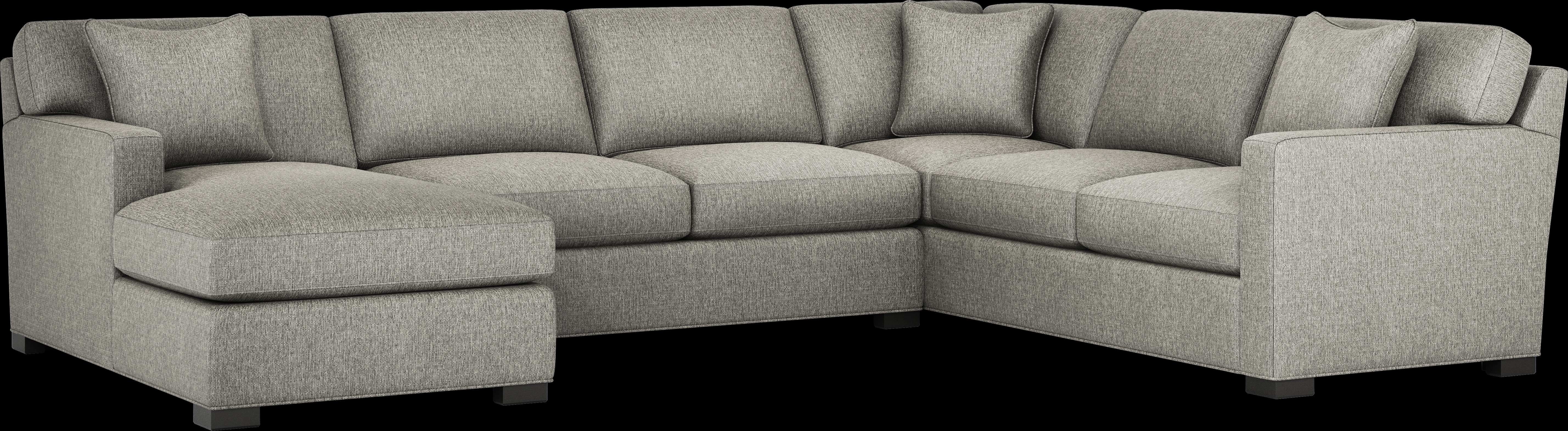 Harmonie Gray 3 Pc Sectional - Thumbnail - Image 1