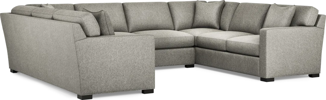 Harmonie Gray 3 Pc Sectional