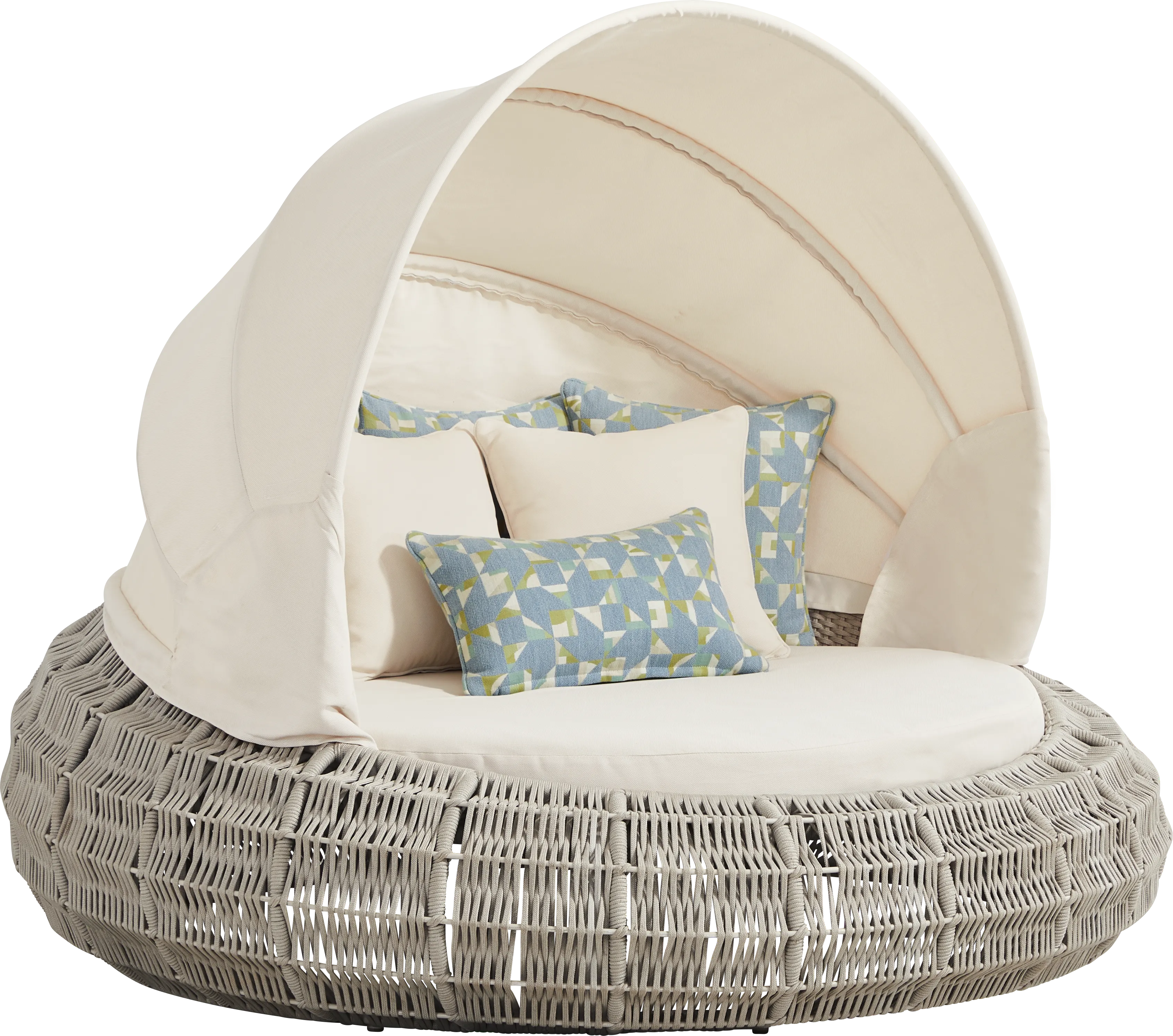 Malibu Gray Outdoor Daybed - Thumbnail - Image 1