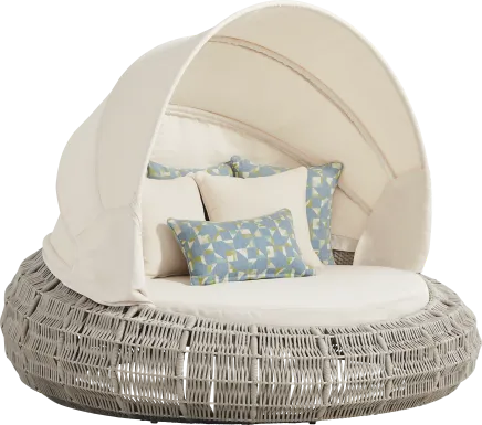 Malibu Gray Outdoor Daybed