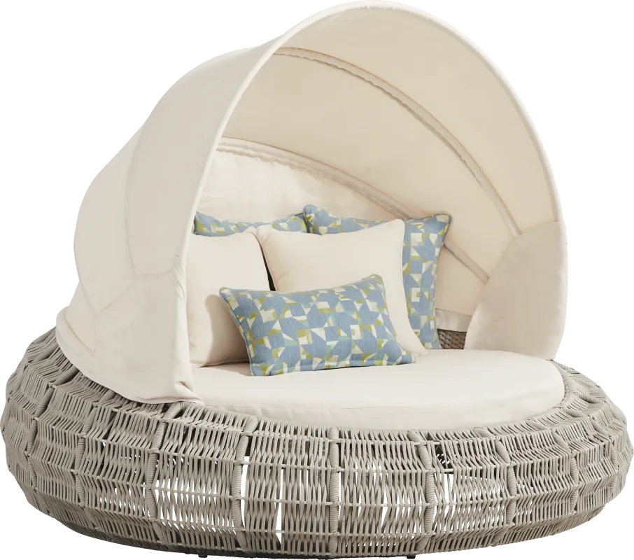 Malibu Gray Outdoor Daybed