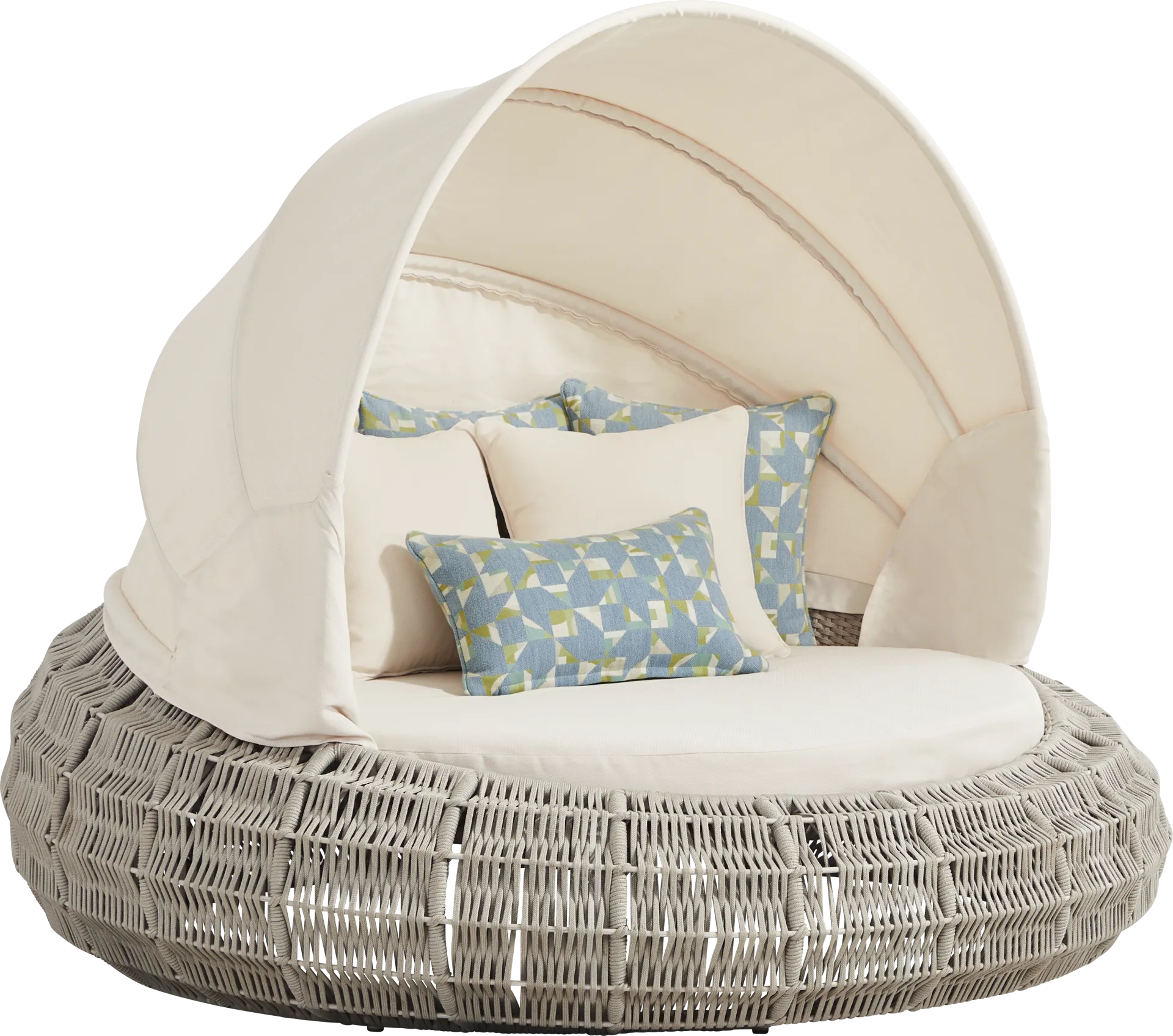 Malibu Gray Outdoor Daybed - Image 1