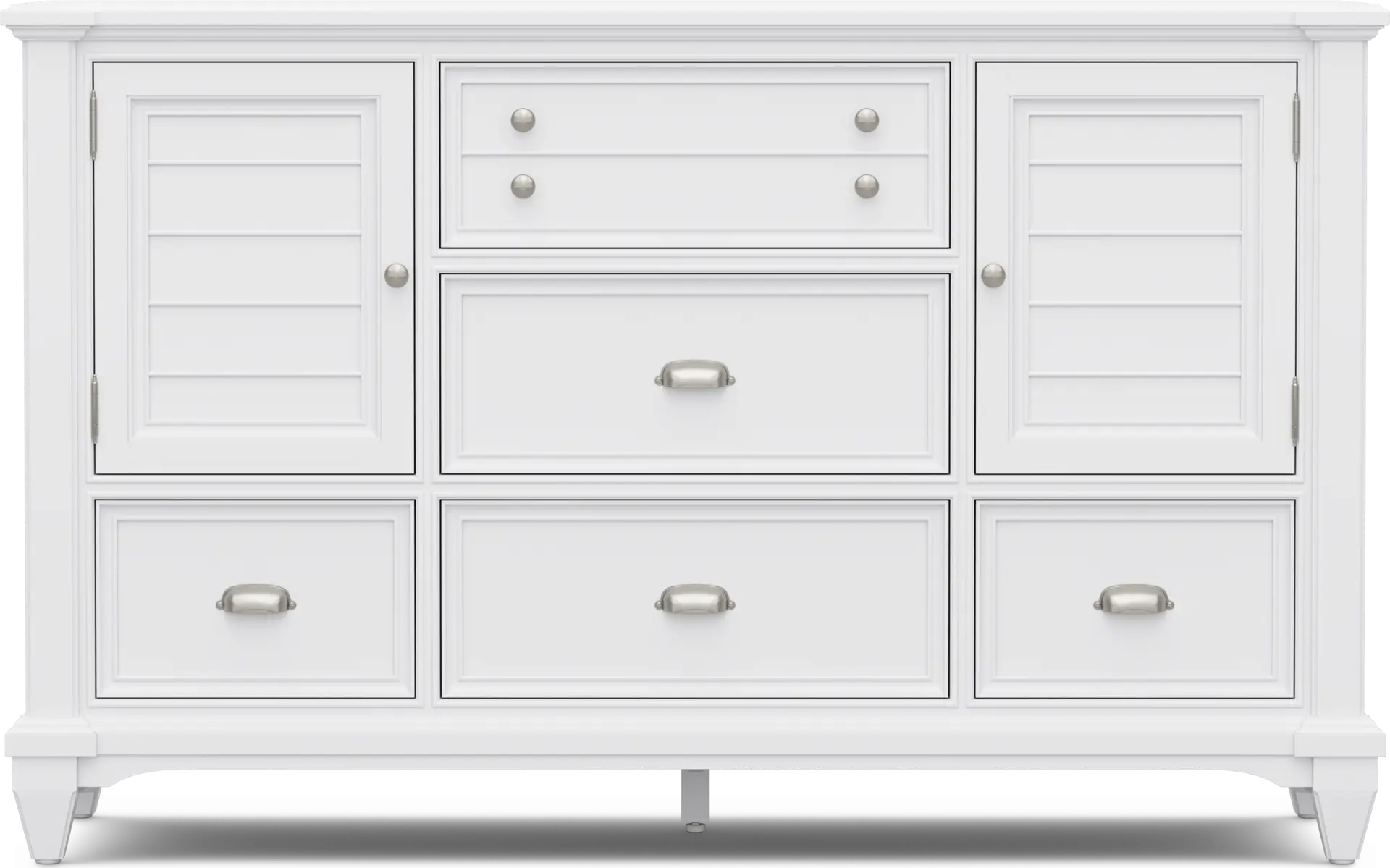 Hilton Head White Door Dresser