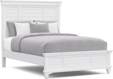 3 pc queen panel bed