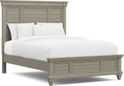 3 pc queen panel bed