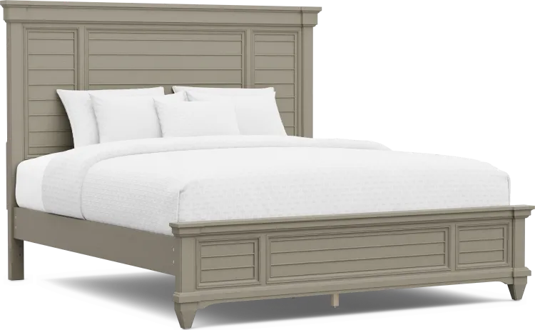 3 pc king panel bed