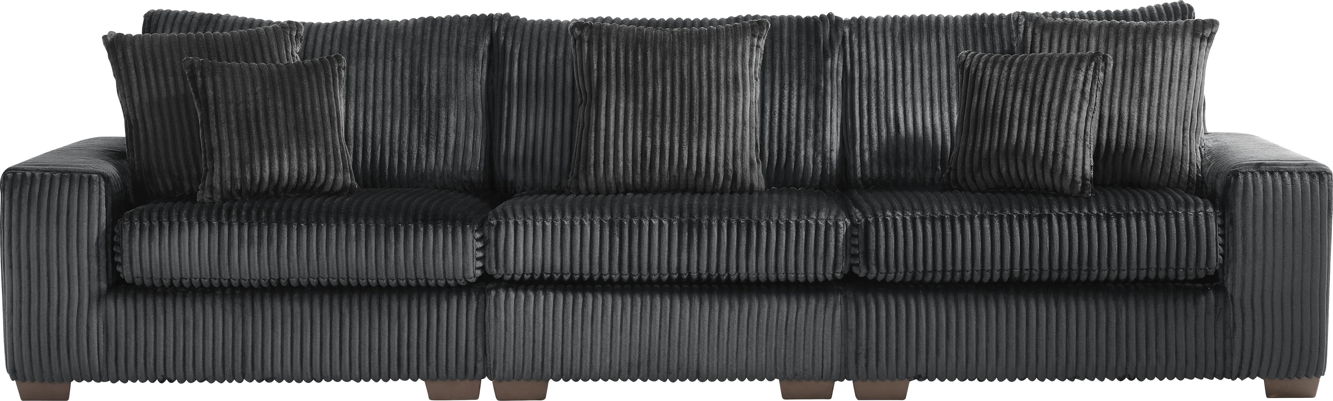 Lexford Park Black Sofa - Thumbnail - Image 1