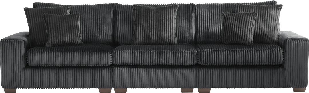 Lexford Park Black Sofa