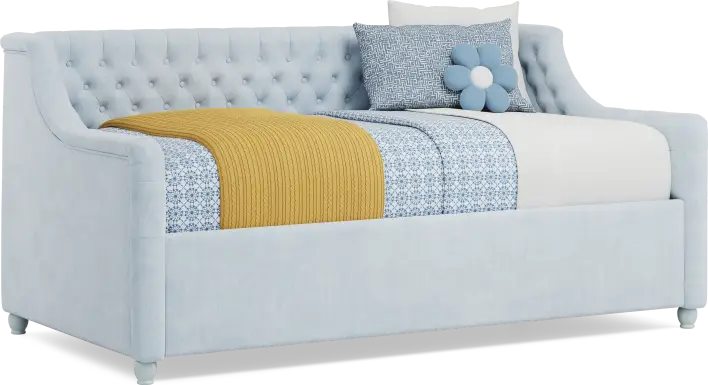 Alena Light Blue Twin Daybed
