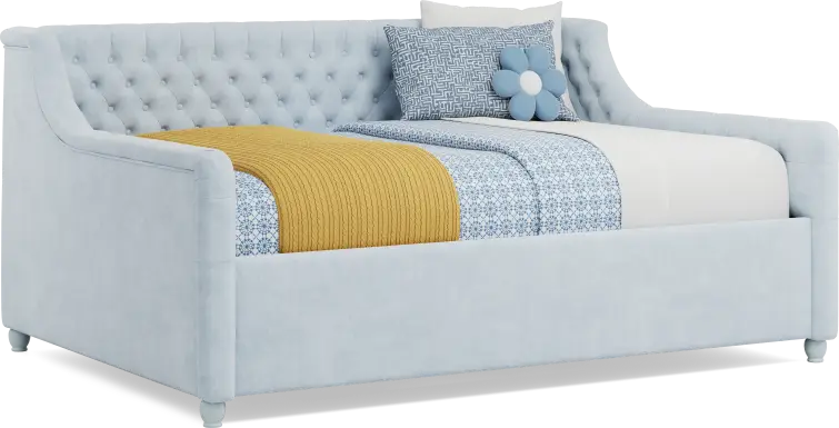 Alena Light Blue Full Daybed