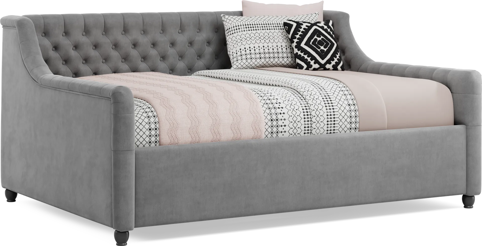 Alena Charcoal Full Daybed - Image 1