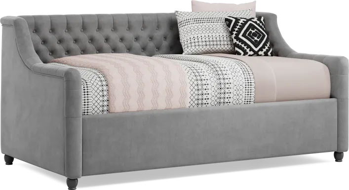 Alena Charcoal Twin Daybed