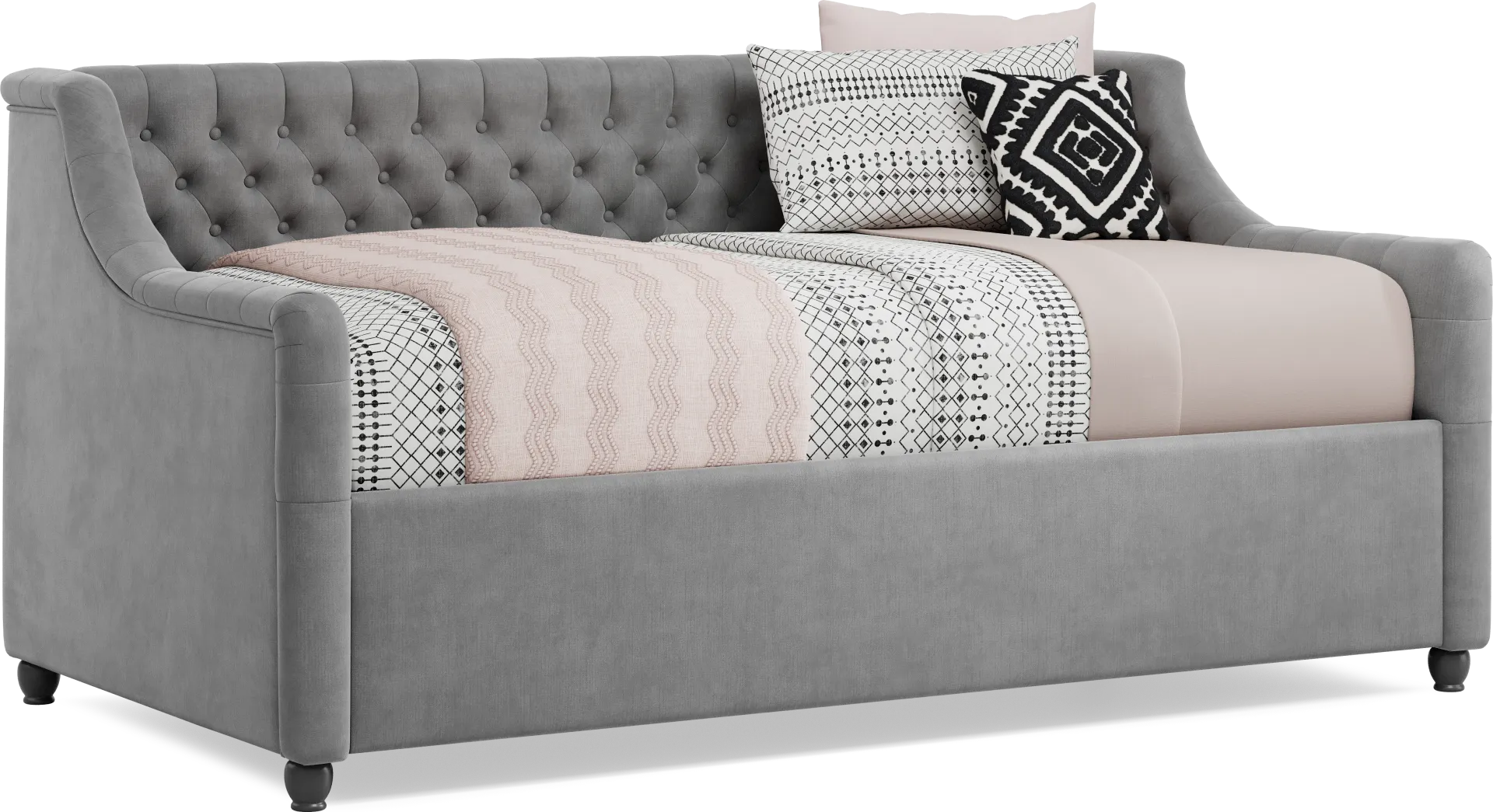 Kids Westover Hills Jr. Reclaimed Gray 5 Pc Bedroom with Alena Charcoal Twin Daybed - Image 2