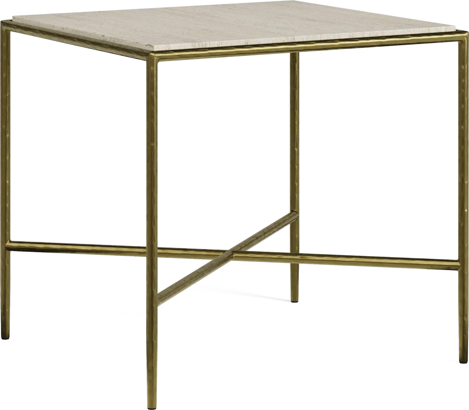 Rangel Taupe End Table