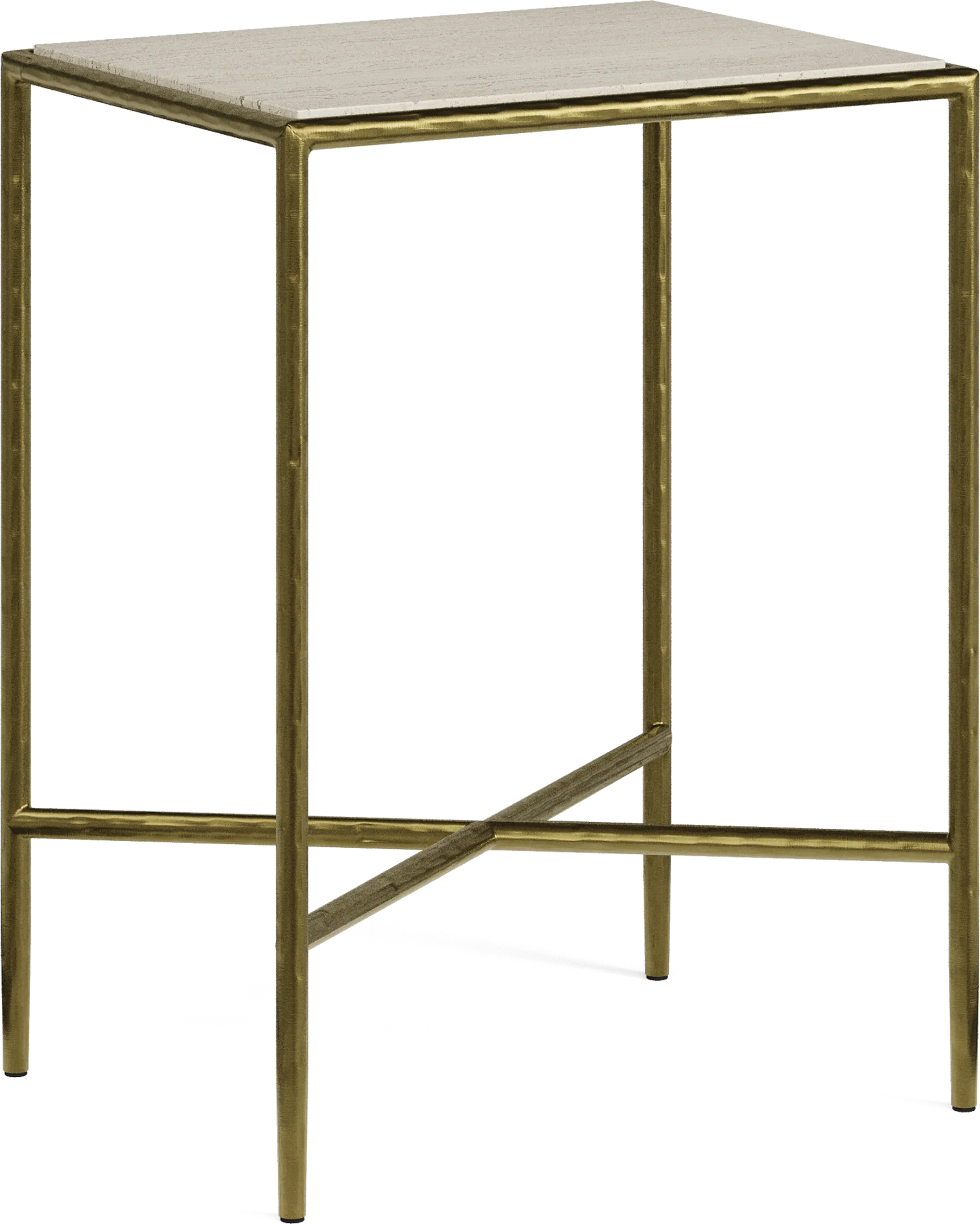 Rangel Taupe Side Table - Image 1