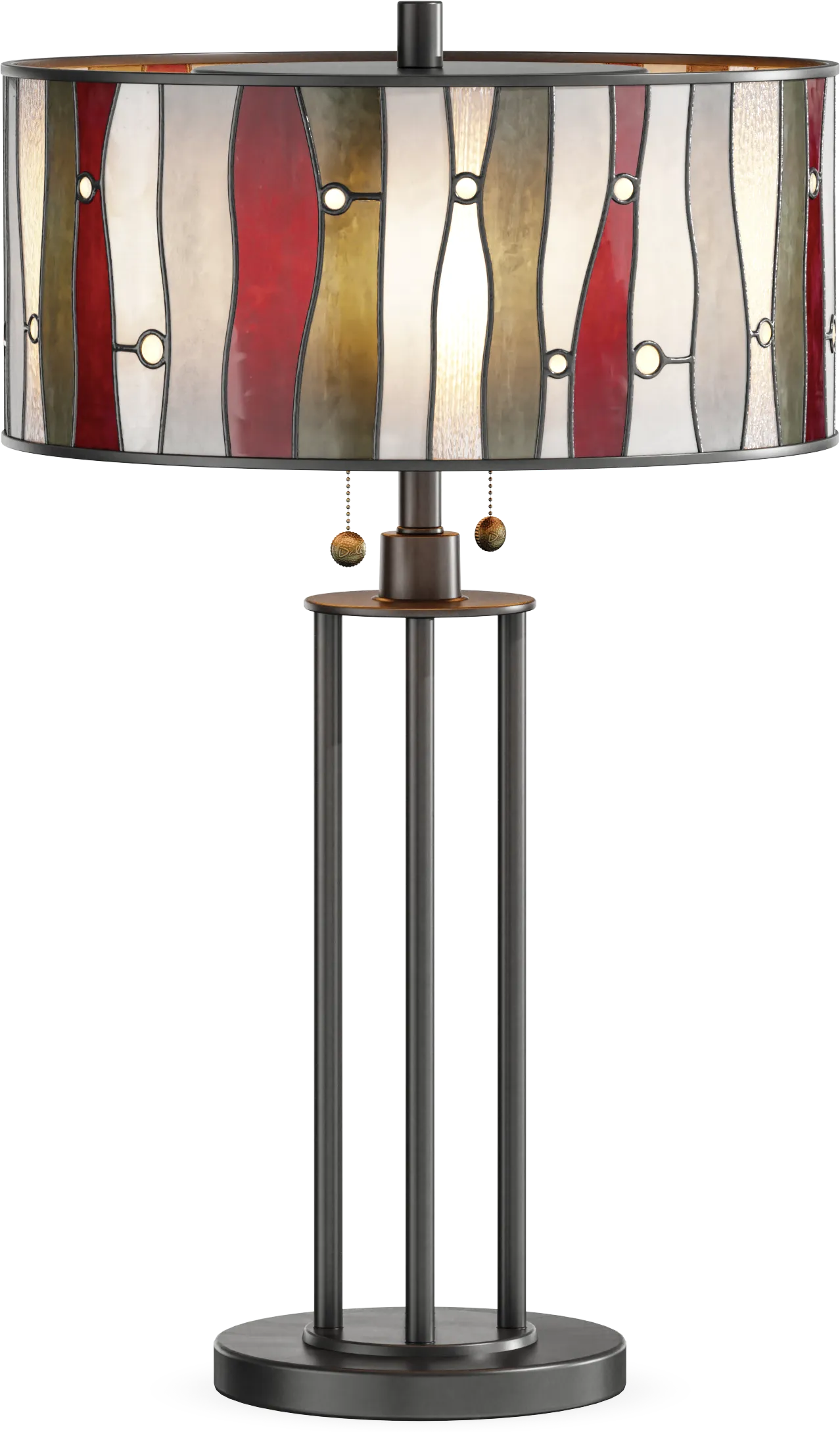 Antonin Red Leather 8 Pc Reclining Living Room - Image 12