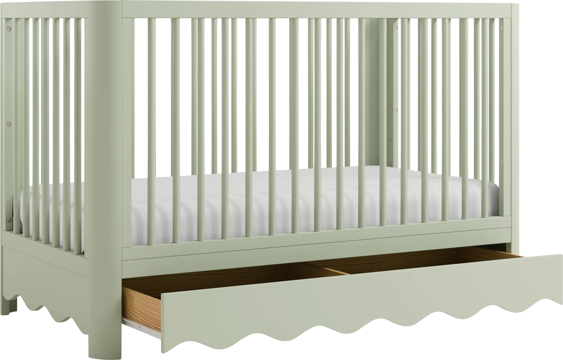 Kids Zoana Sage Convertible Crib - Image 1