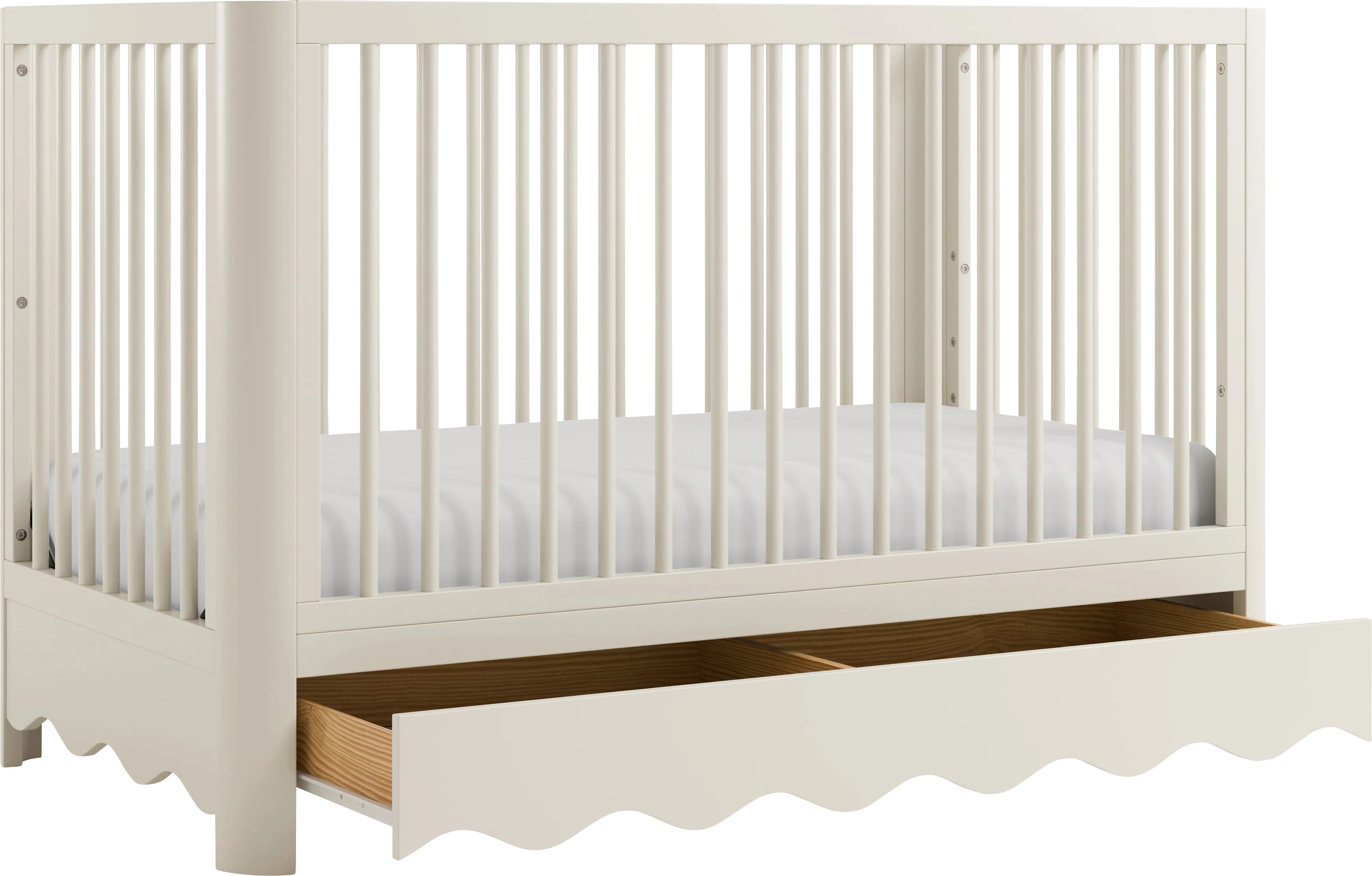 Kids Zoana Oat Convertible Crib - Thumbnail - Image 1