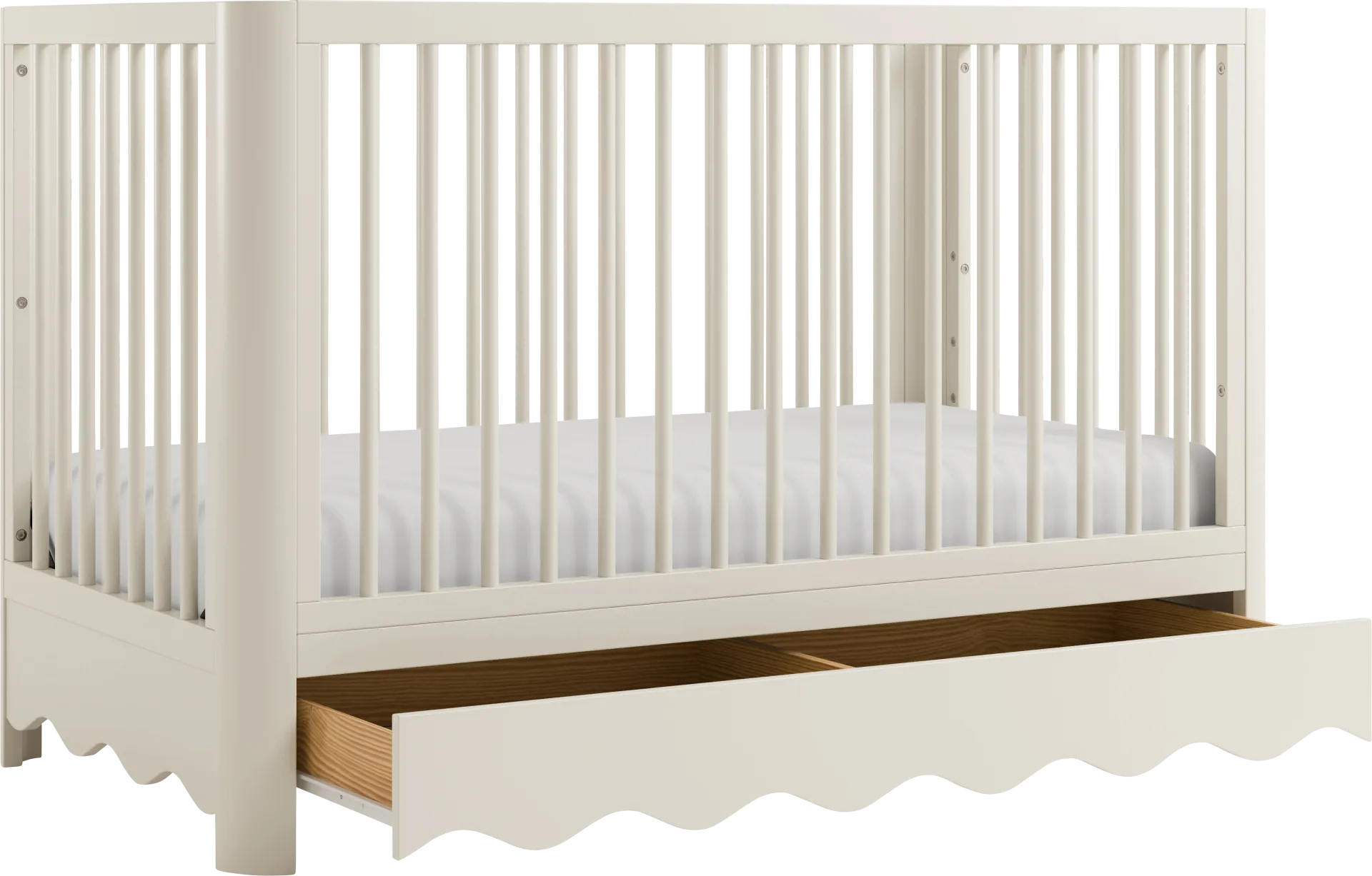 Kids Zoana Oat Convertible Crib - Image 1