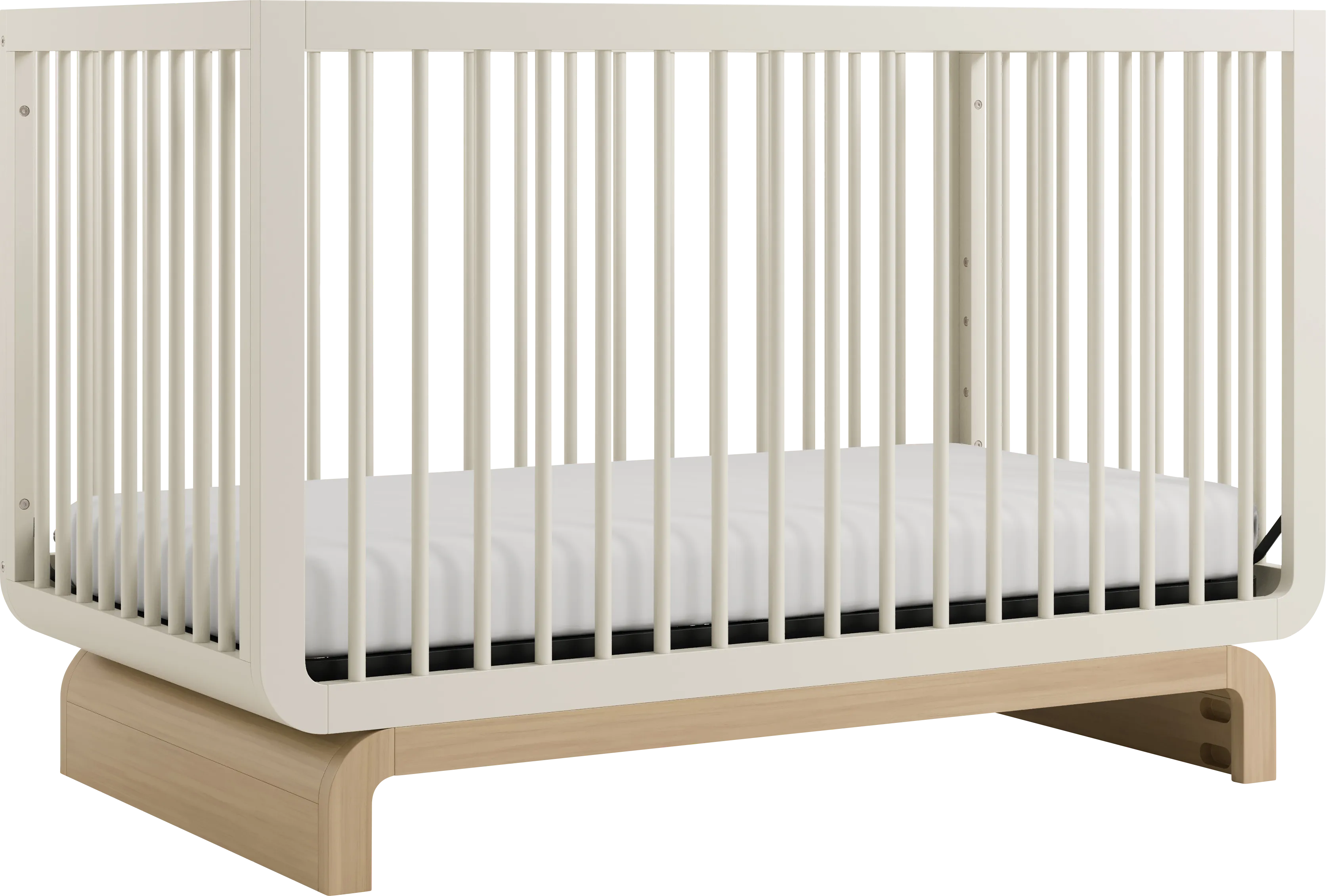 Kids Solde Oat/Driftwood Convertible Crib - Thumbnail - Image 1