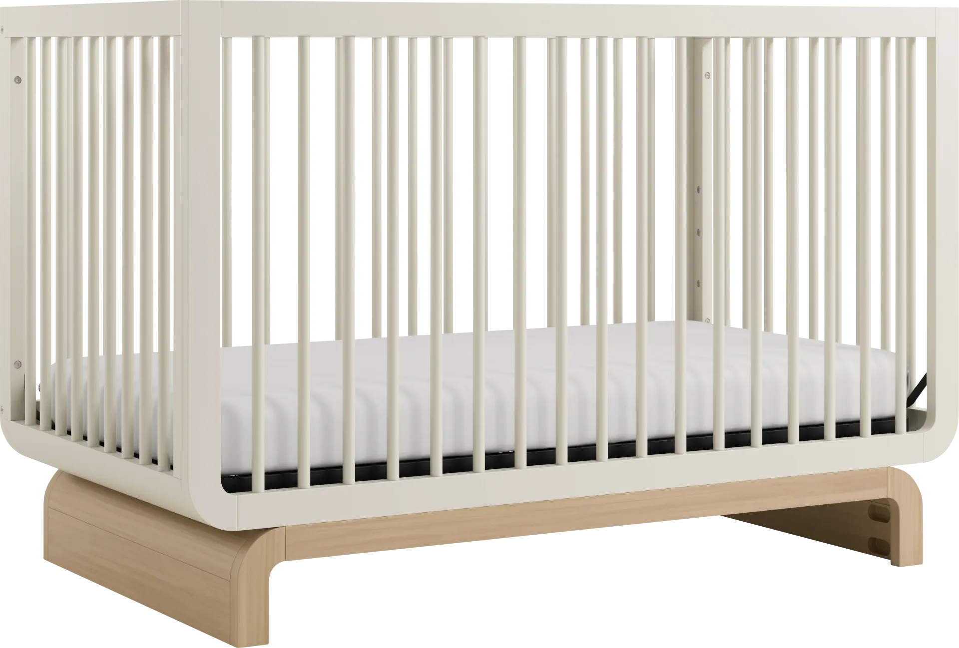 Kids Solde Oat/Driftwood Convertible Crib - Image 1