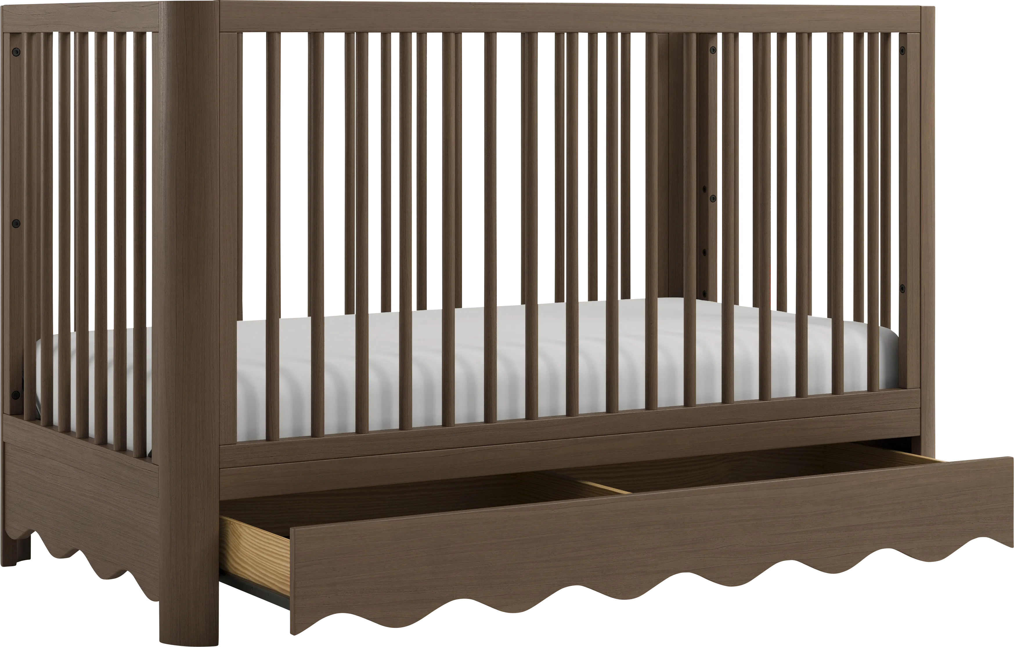 Kids Zoana Hazelnut Convertible Crib - Thumbnail - Image 1