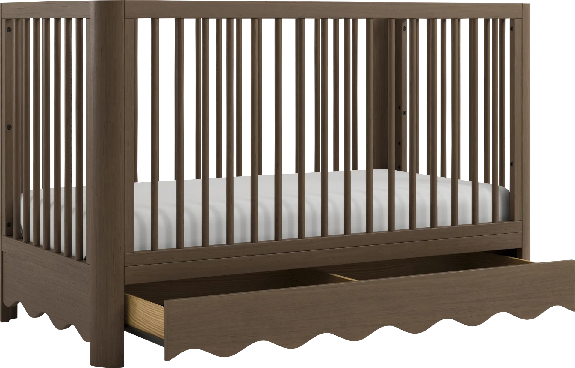 Kids Zoana Hazelnut Convertible Crib