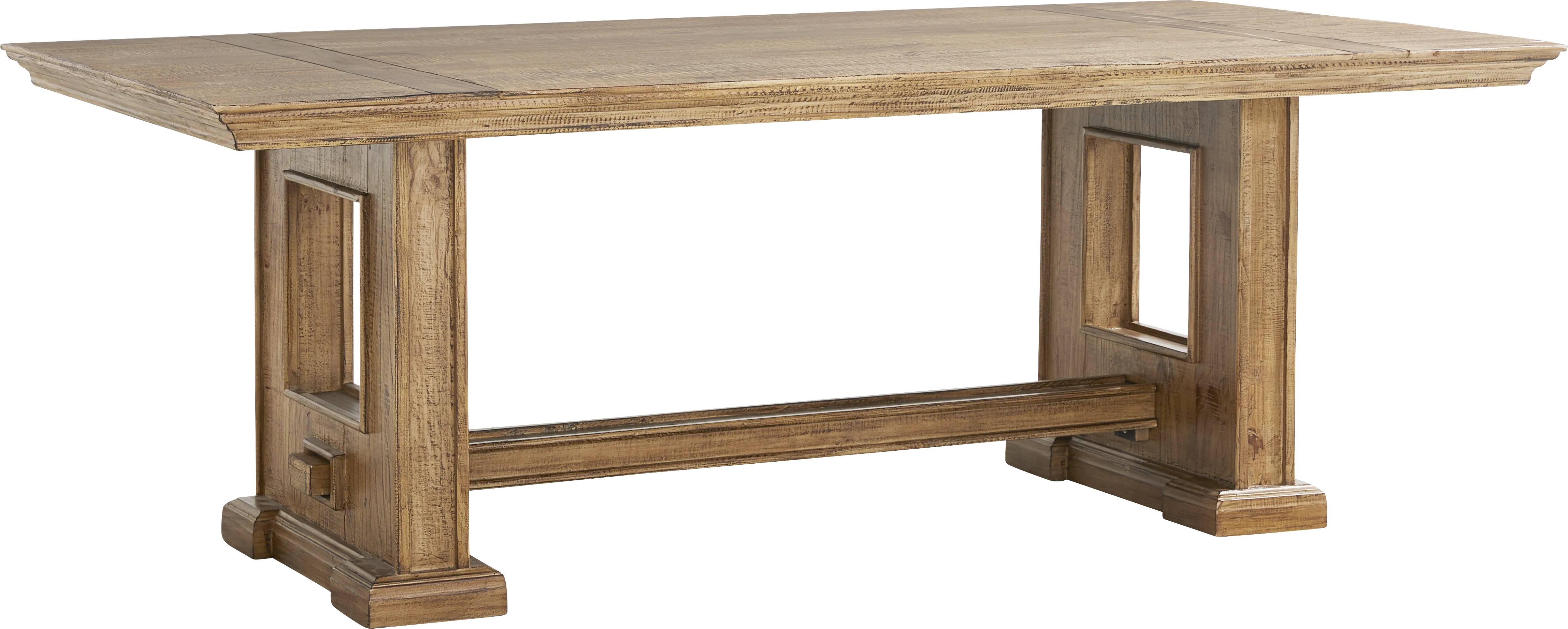 Briar Hill Natural 6 Pc Dining Room with Bench - Thumbnail - Image 2